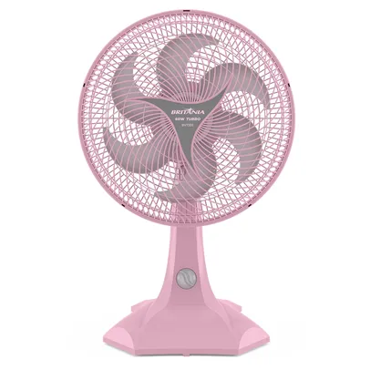 Ventilador Rosa Britânia BVT302 Tecnologia Maxx Force 60W 220V