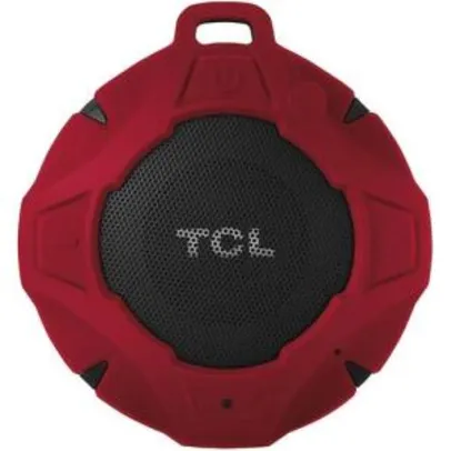 [R$ 90 AME] Caixa de Som Bluetooth TCL BS05B à Prova D'Água Vermelha 5W | R$ 180