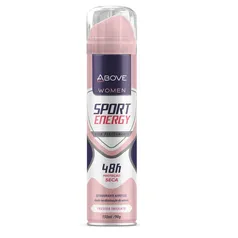 Desodorante Above Aerosol Women Sport Energy 150ml | R$4,84