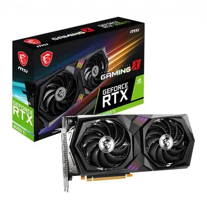 [CUPOM + AME]Placa de Video msi GeForce rtx 3060 Ti Gaming x, lhr