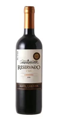 Vinho Tinto Chileno Santa Carolina Reservado Carmenere 750ml