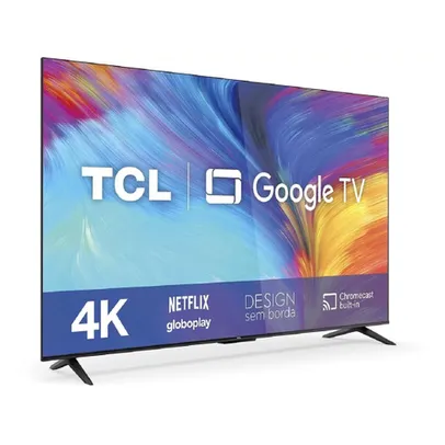 Smart Tv 50 4K Uhd Tcl Google Assistente 50P635 Bluetooth