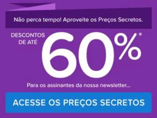 (usuários selecionados) Hoteis.com - Preços Secretos com desconto de até 60%