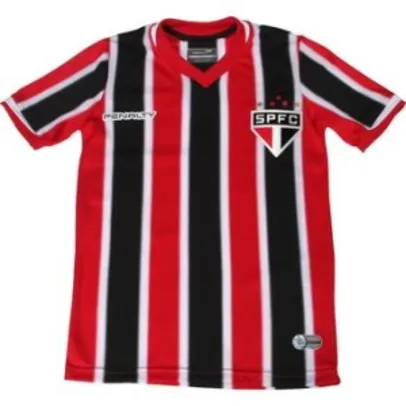 [Walmart] Camisa São Paulo II 2014, Penalty, Sem Número e Sem Patrocínio, Juvenil por R$ 50