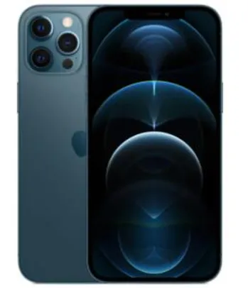 iPhone 12 Pro Max Apple 128GB Azul-Pacífico | R$8999