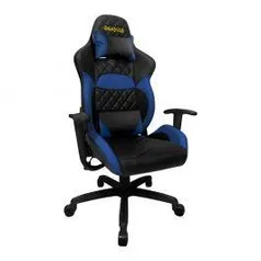 CADEIRA GAMER GAMDIAS ZELUS E1 L PRETO/AZUL, GD-ZELUSE1LBB - R$790