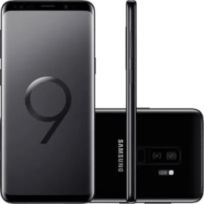 Smartphone Samsung Galaxy S9+ Dual Chip Android 8.0 Tela 6.2" Octa-Core 2.8GHz 128GB 4G Câmera 12MP Dual Cam - Azu