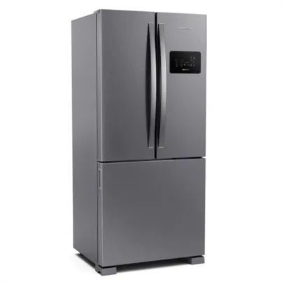 Geladeira Brastemp Frost Free French Door A+++ 554 Litros Cor Inox - Bro85ak 110v