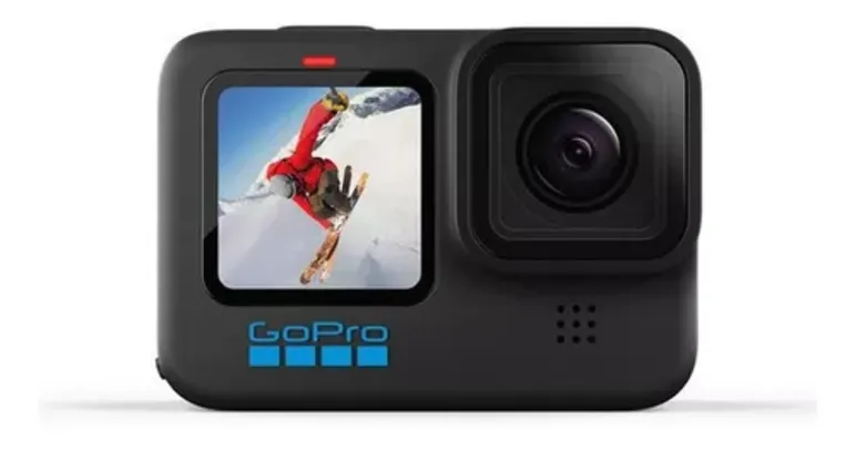 Câmera GoPro Hero10 5.3K CHDHX-101 NTSC/PAL preta