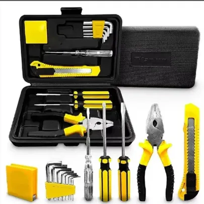 Kit Jogo De Ferramentas Com Maleta 11 Peças Titanium