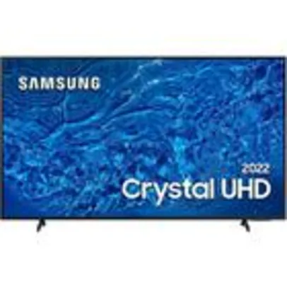 [APP] Smart TV Samsung 65 Polegadas Crystal UHD 4K, 3 HDMI, 2 USB, Wi-Fi, Bluetooth, Alexa, Google Assistante, Tela Infinita - UN65BU8000GXZD