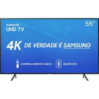 [AME] Smart TV LED 55" Samsung 55RU7100 R$ 2374