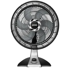 Ventilador Arno Silence Force VF40 - Preto/Prata por R$ 110