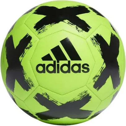 Bola de Futebol Campo Adidas Starlancer Club - Verde+Preto | R$45