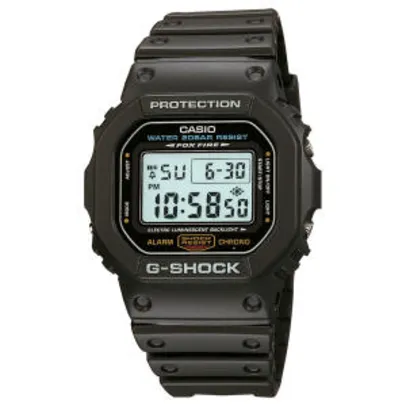 Relógio Casio G-Shock DW-5600 - *No aplicativo.