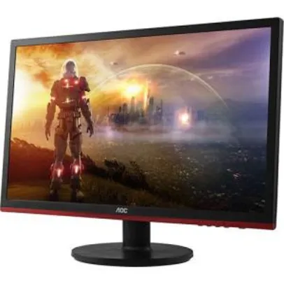 Monitor LED FULL HD 21,5'' Gamer AOC G2260VWQ6 Widescreen - Preto 1ms 75 Hz - R$ 657