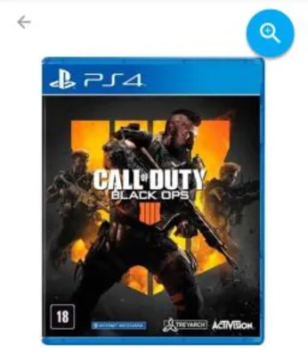 Black ops 4 - Esse preço em 1x no crédito