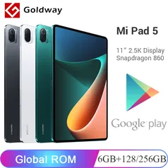 Tablet Xiaomi Mi Pad 5 128gb Snapdragon 860 120hz 11' polegadas 2.5k com dolby vision