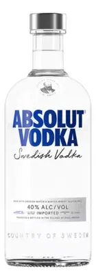 [SP] Vodka Destilada Absolut Garrafa 750ml