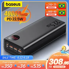 Power Bank 40000mah 22.5w | Baseus