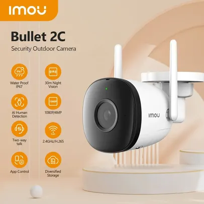 Câmera de Vigilância IMOU Wifi Bullet 2C