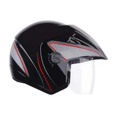 (Prime) Capacete Ebf Thunder Open Classic 58/Preto