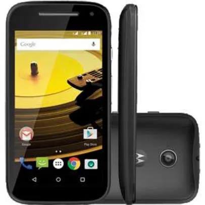 [americanas] Smartphone Motorola Moto E 2ª Geração Dual Chip Desbloqueado Android Lollipop 5.0 Tela 4.5" 8GB 3G Wi-Fi Câmera de 5MP - Preto por R$ 569,00