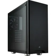 Gabinete Corsair Gamer Carbide 275R Preto com Lateral em Vidro - R$460