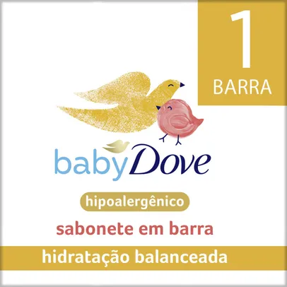 Sabonete em Barra Baby Dove Hidratação Balanceada 75g