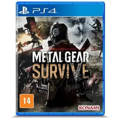 Metal Gear Survive PS4 - Mídia Física R$30