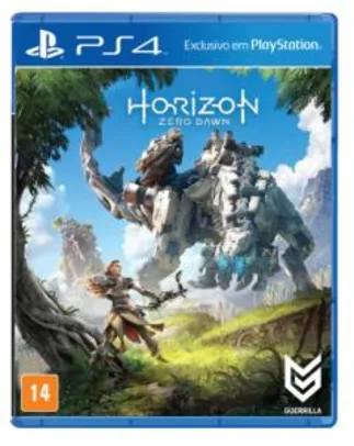 Horizon - Zero Dawn - PS4 - R$102