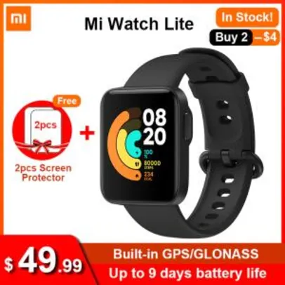 Smartwatch Mi watch Lite | R$ 274