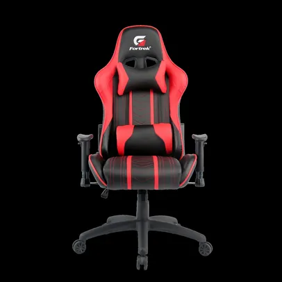 Cadeira Gamer Black Hawk Preta e Vermelha Fortrek | R$921