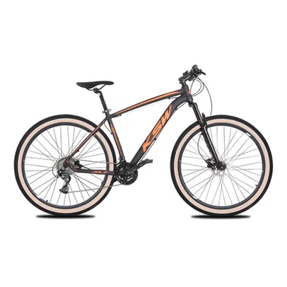 Bicicleta aro 29 ksw 27v Freio Hidráulico c/ K7 e Susp Trava