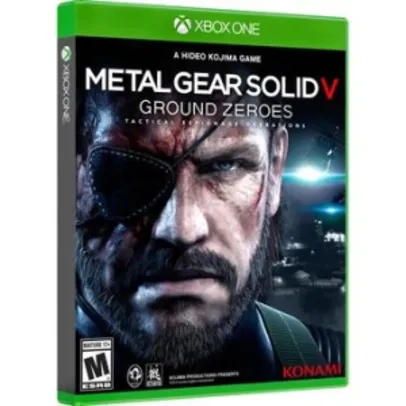 Jogo Xbox One Metal Gear Solid V: Ground Zeroes Konami por R$ 40