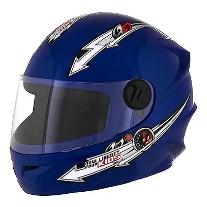 Capacete Moto Pro Tork Liberty Four Kids Azul 54