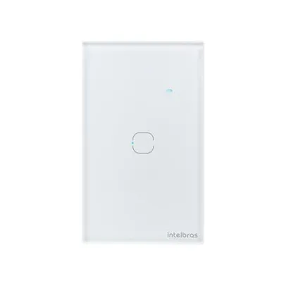 Interruptor touch inteligente Wi-Fi EWS 1001 Izy Smart Compatível com Alexa Intelbras