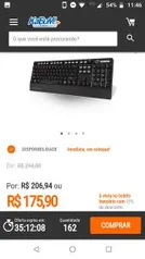 Teclado Ozone Gamer Mecânico Strike Pro Red Switch US - OZSTRIKEPROUS - R$ 176