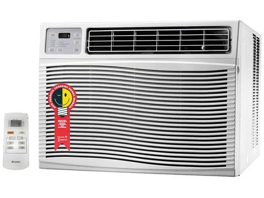 Ar-condicionado de Janela Gree 7.500 BTUs - Frio Residencial R410A GJC07BK-D3NRND2A