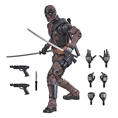 Boneco Marvel Legends Series - Figura do Filme Deadpool 2 de 15 cm com Acessórios - F0210 - Hasbro - Exclusivo Amazon