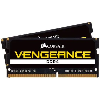 Memória Corsair Vengeance Para Notebook 32GB (2x16GB) 2400Mhz DDR4 C16 - CMSX32GX4M2A2400C16