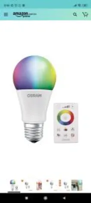 [PRIME DAY] Osram, Lâmpada LED Bulbo RGB 7.5W | R$ 50
