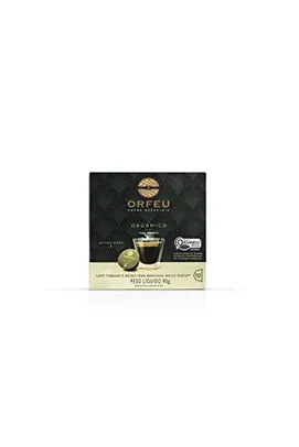 (rec) Orfeu Café Orgânico 10 Cápsulas Compatível com Dolce Gusto®, 100% Arabica, Torra Média, 90g