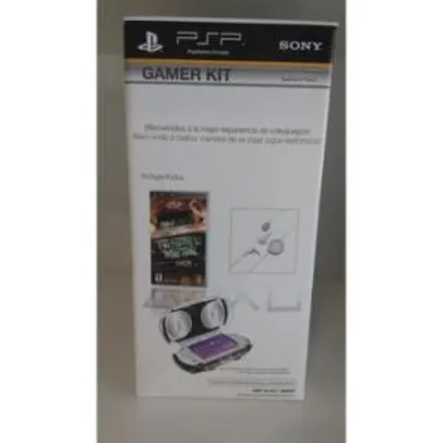 Kit Game Original Sony Para Psp Com Estojo + Fone + Jogo por R$ 40