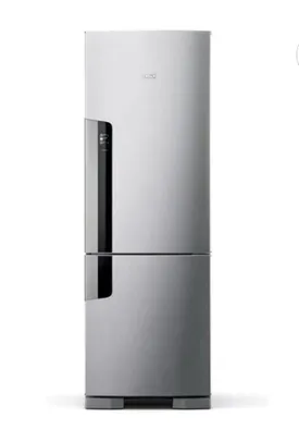 Geladeira Consul Frost Free Duplex 397 litros Inox com freezer Embaixo