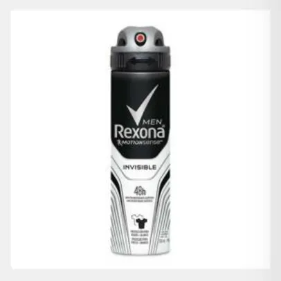 Saindo por R$ 26,92: Desodorante Rexona Invisible Masculino Aerosol 90g - 6 unidades | Pelando