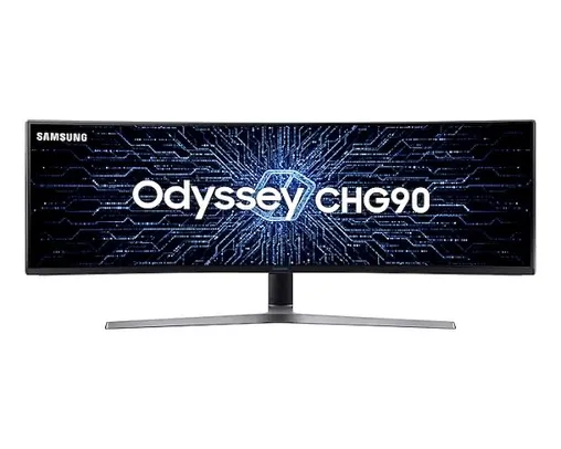 Monitor Curvo Samsung Odyssey CHG90 49", tela super ultra-ampla, 140Hz, 1ms | R$6126