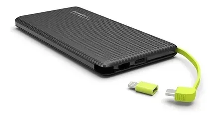 Carregador Portátil Powerbank 10000mah Original Com Cabo