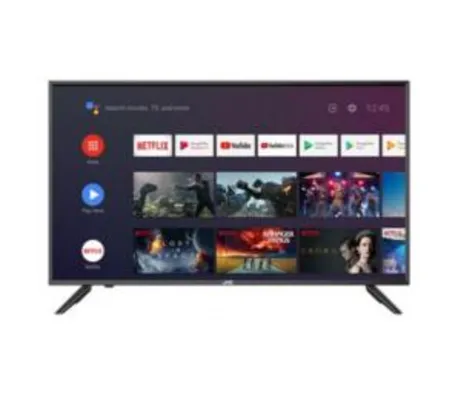 Smart TV LED 40" JVC LT-40MB308 Full HD Android Google R$ 1299