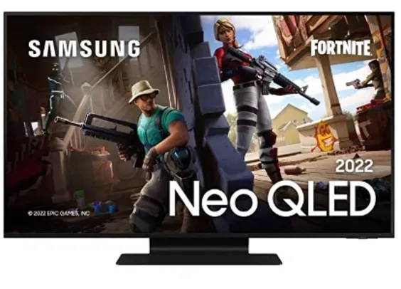 Smart TV Neo QLED 43" 4K UHD Samsung QN43QN90B - Bluetooth, USB + BRINDES